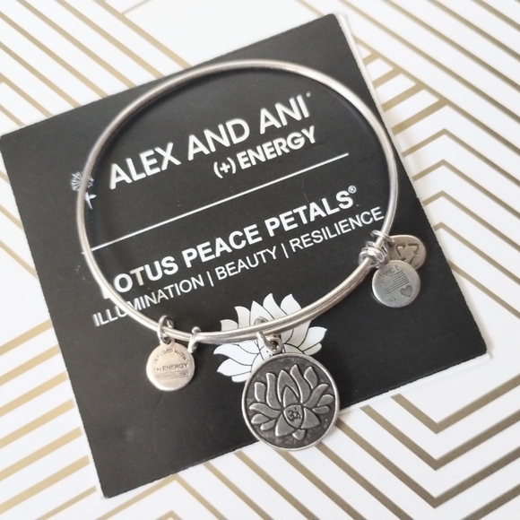 Alex and Ani Jewelry Alex Ani Lotus Peace Petals Bracelet